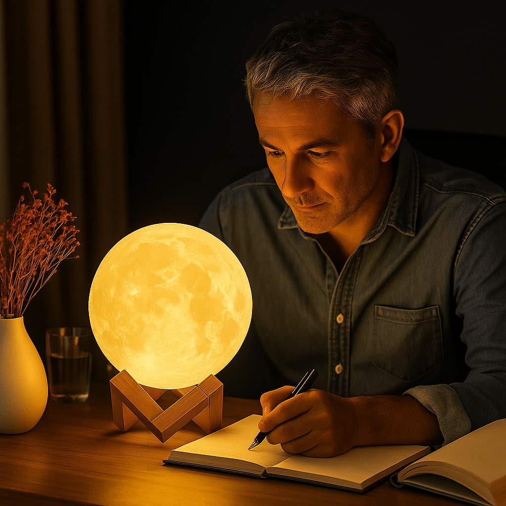 Lampa u obliku mjeseca – – – slika 2