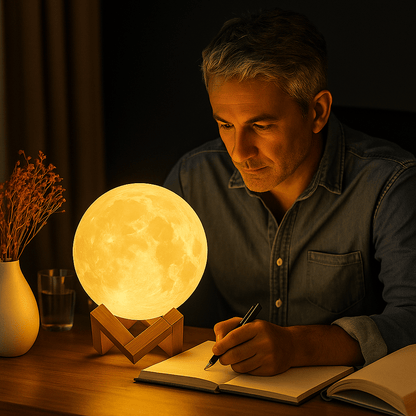 Lampa u obliku mjeseca – – – slika 2
