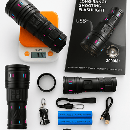 Laserska LED Lampa - 3000 M – – – slika 3