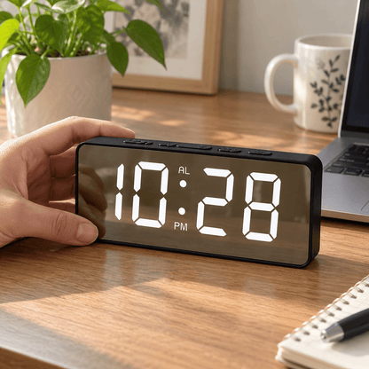 LED digitalni stolni sat DS-3699L – Digitalni stolni satovi – – slika 3