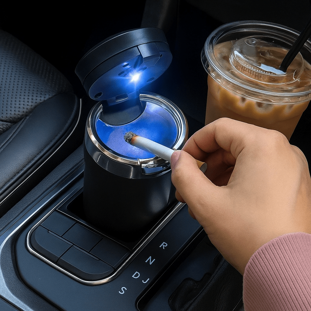 LED Luksuzna Auto Pepeljara - SAMO KLIKNI