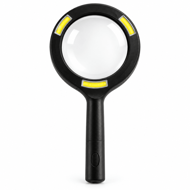 LED lupa 9033 s tri COB svjetla – povećanje 3×