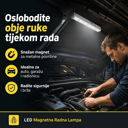 LED Magnetna Radna Lampa s Kukom – – – slika 3