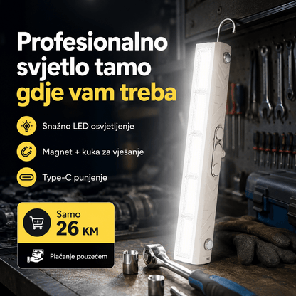 LED Magnetna Radna Lampa s Kukom – – – slika 1