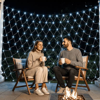 LED Mreža 2x2 metra – – Hladno Bijela – slika 11