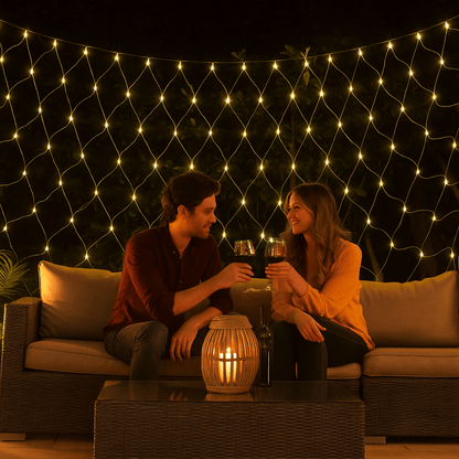 LED Mreža 2x2 metra – – Hladno Bijela – slika 7