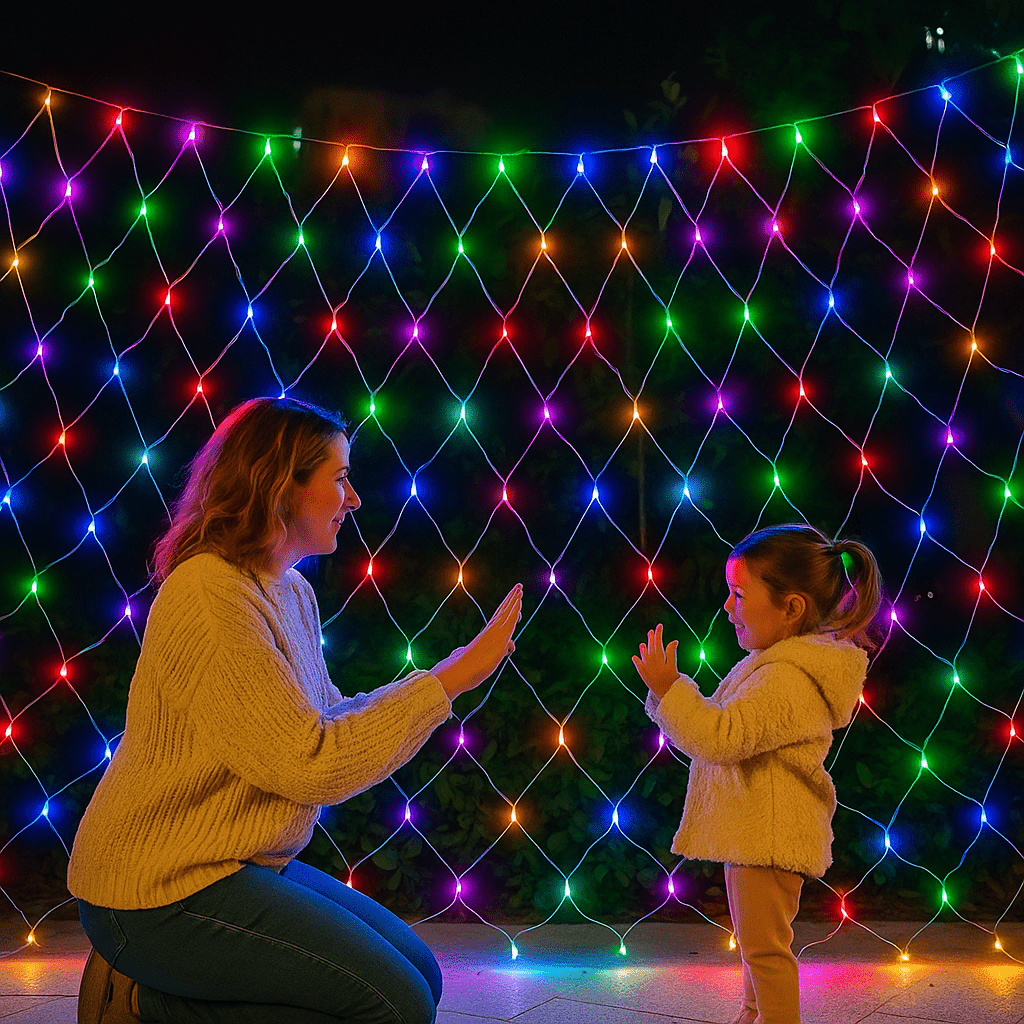 LED Mreža 2x2 metra – – Hladno Bijela – slika 10
