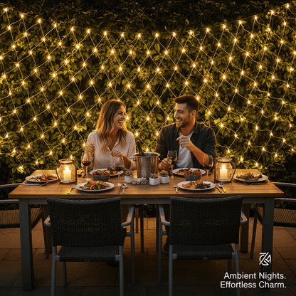 LED Mreža 2x2 metra – – Toplo Bijela – slika 2