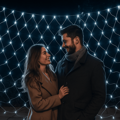LED Mreža 2x2 metra – – Hladno Bijela – slika 12