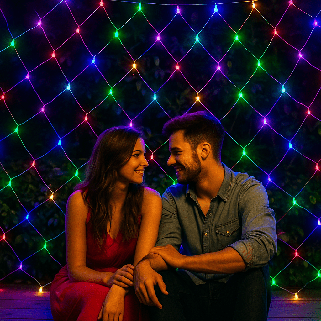 LED Mreža 2x2 metra - SAMO KLIKNI