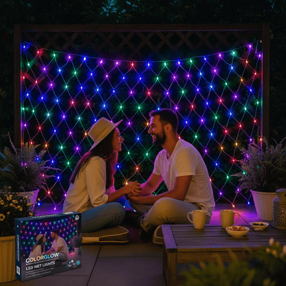 LED Mreža 2x2 metra – – Šarena – slika 3