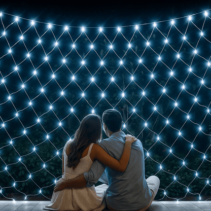 LED Mreža 2x2 metra – – Hladno Bijela – slika 5