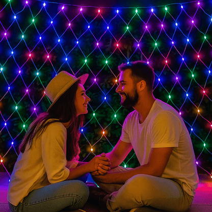 LED Mreža 2x2 metra – – Hladno Bijela – slika 9