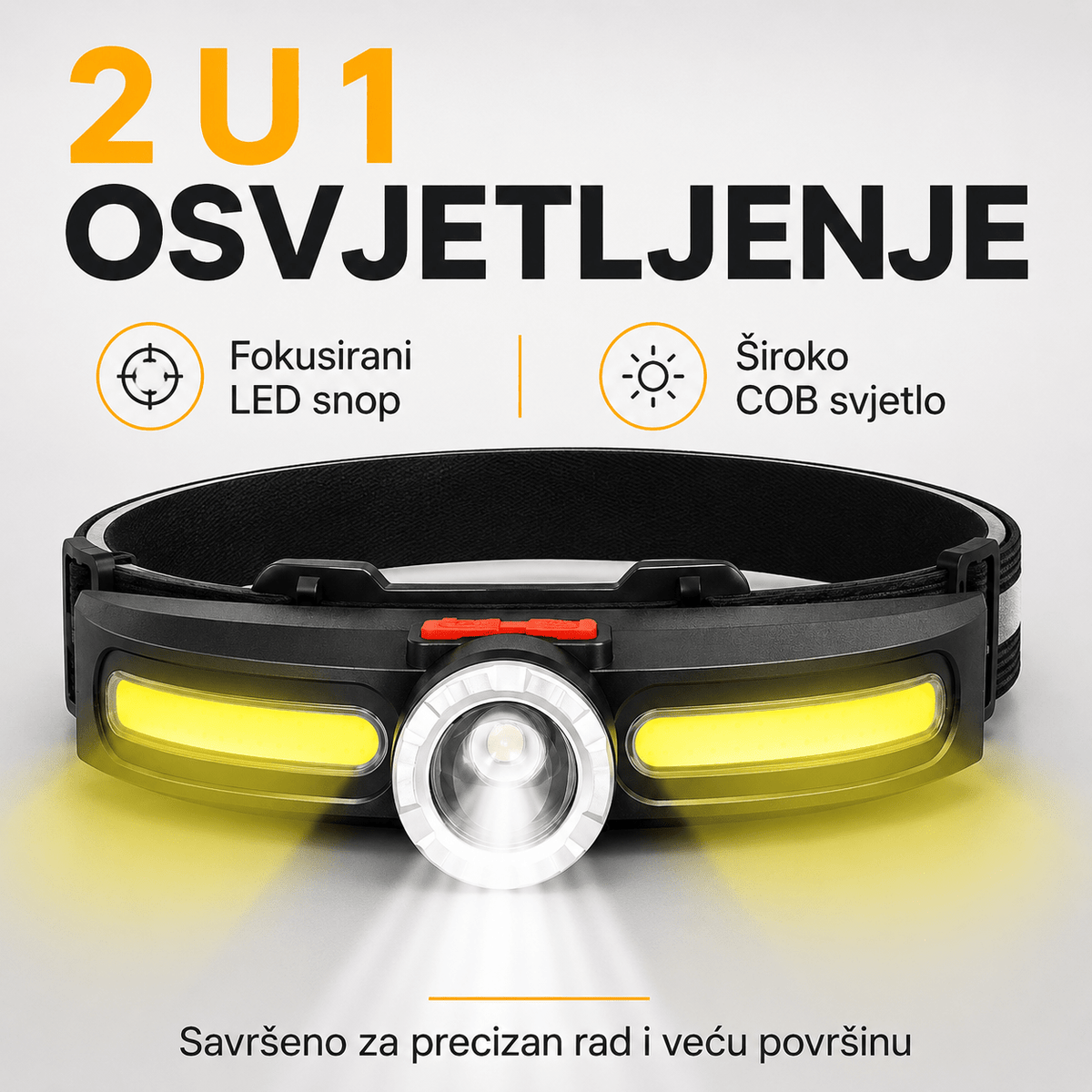 LED Naglavna Lampa – – – slika 1