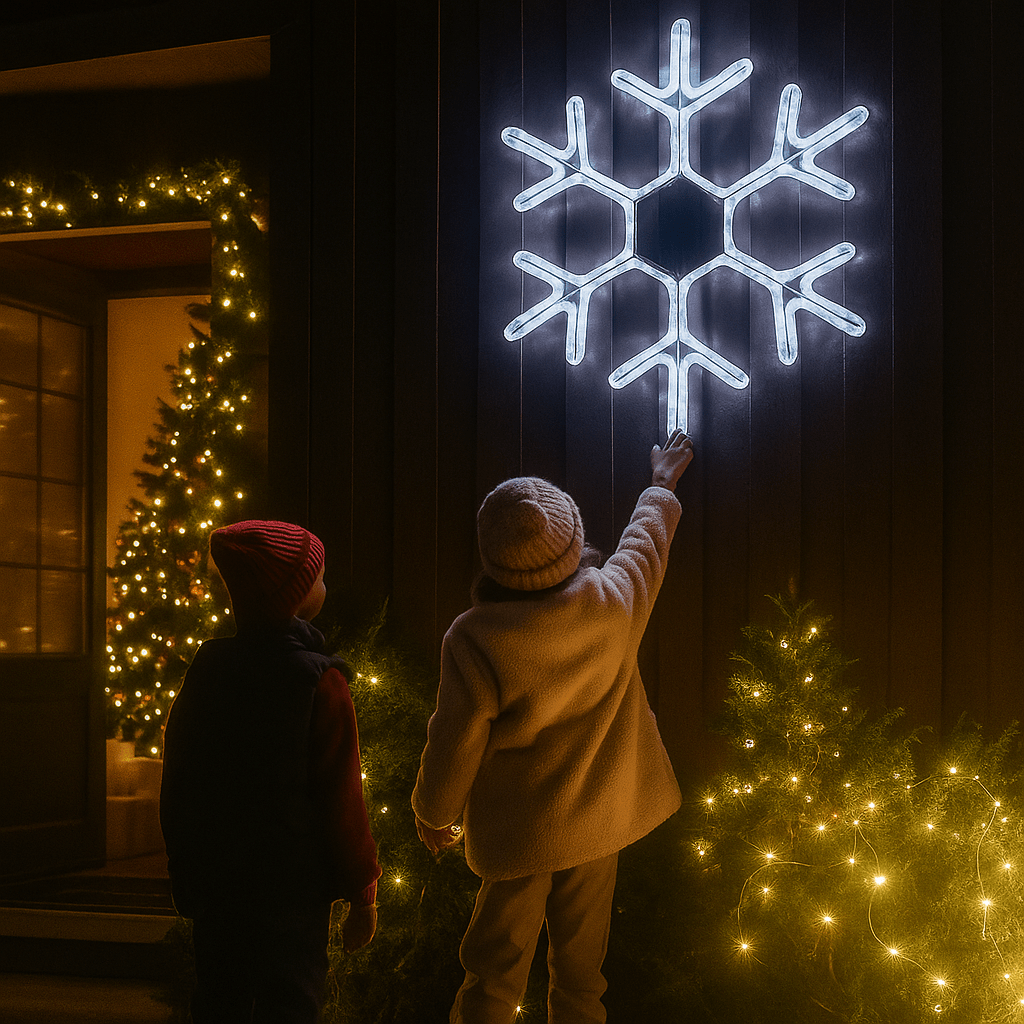 LED Pahulja 80 cm - SAMO KLIKNI