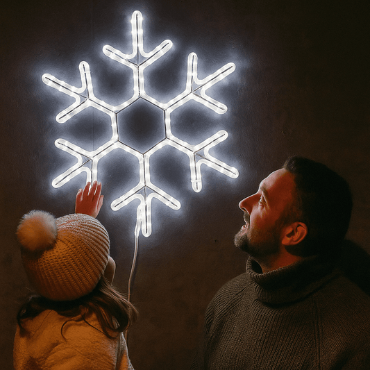 LED Pahulja 80 cm - SAMO KLIKNI