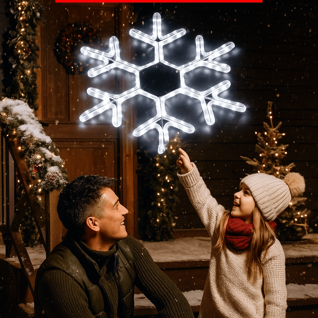 LED Pahulja 80 cm - SAMO KLIKNI