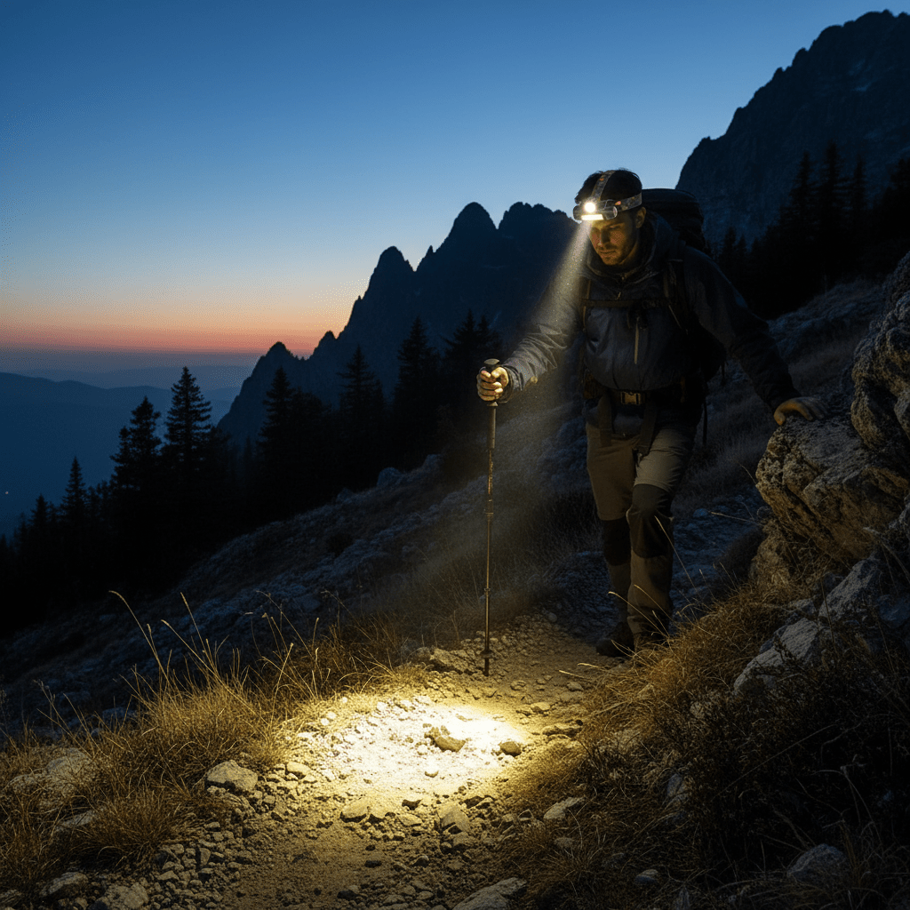 LED Punjiva Naglavna Lampa – Lampe i Svjetiljke – Crna Univerzalna – slika 2