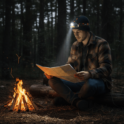 LED Punjiva Naglavna Lampa – Lampe i Svjetiljke – Crna Univerzalna – slika 4
