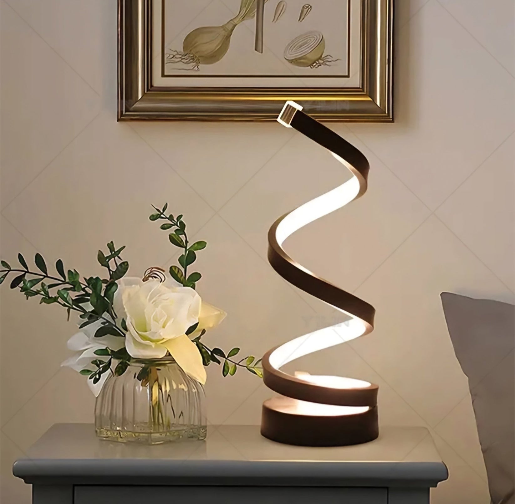 LED Stolna Spiralna Lampa – – – slika 3