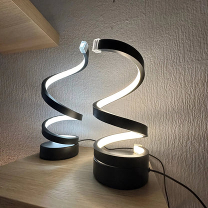 LED Stolna Spiralna Lampa – – – slika 1