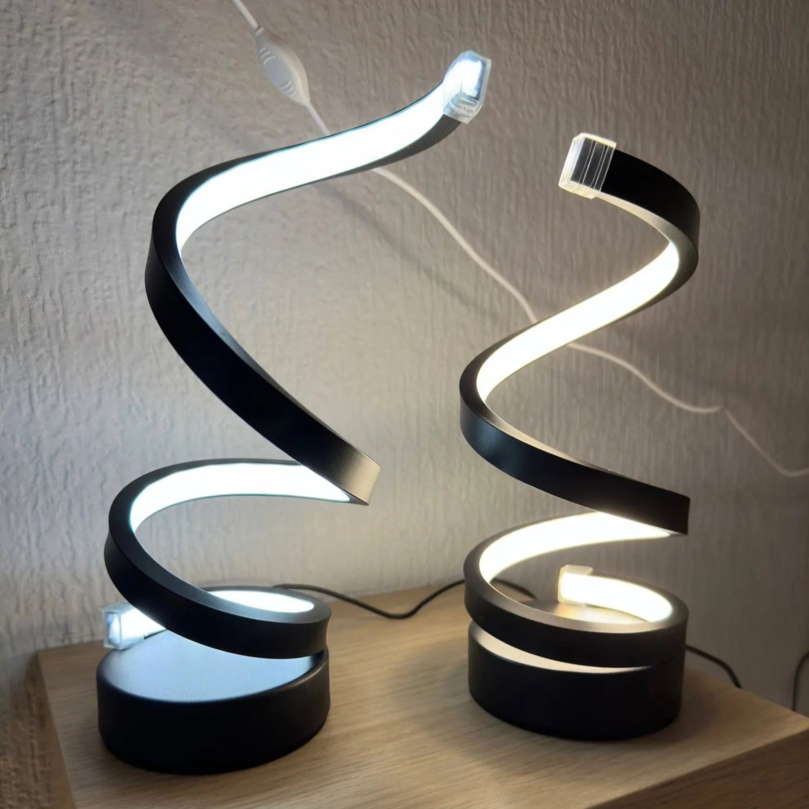 LED Stolna Spiralna Lampa – – – slika 2