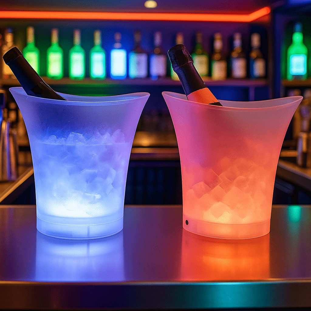 LED Svjetleća Kanta za Led – – 5 Litara – slika 1