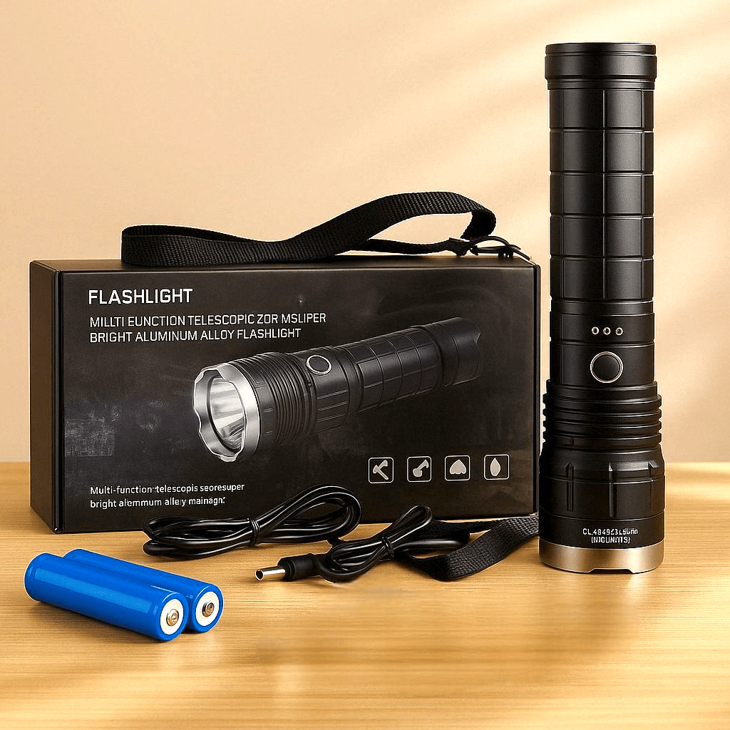 LED Teleskopska Baterijska Lampa – – – slika 1