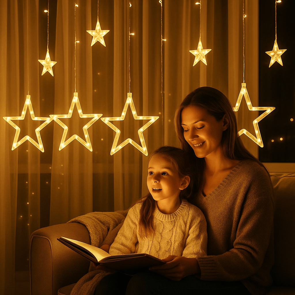 LED zvjezdana zavjesa – – – slika 11
