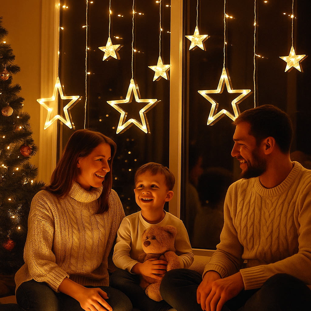 LED zvjezdana zavjesa – – – slika 9