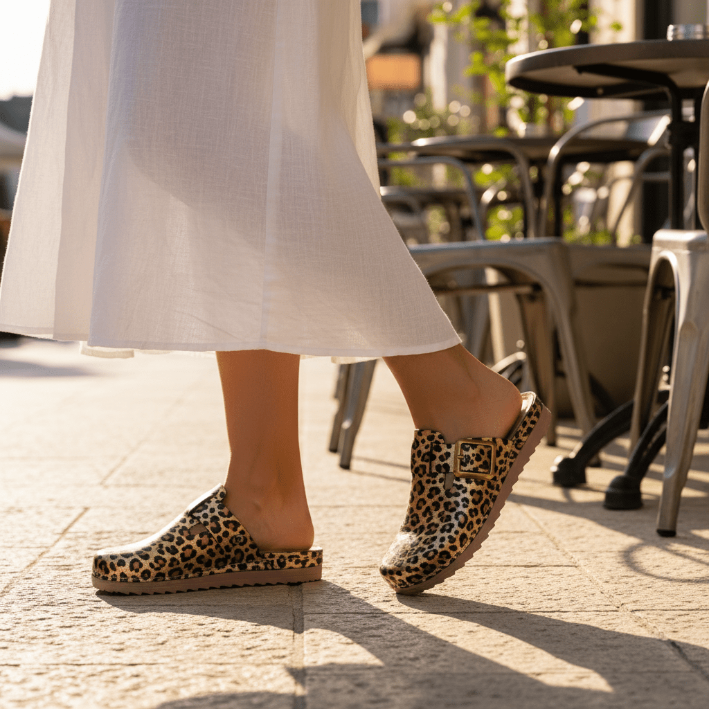 Ledi Ženske Anatomske Natikače – – 37 Leopard – slika 19