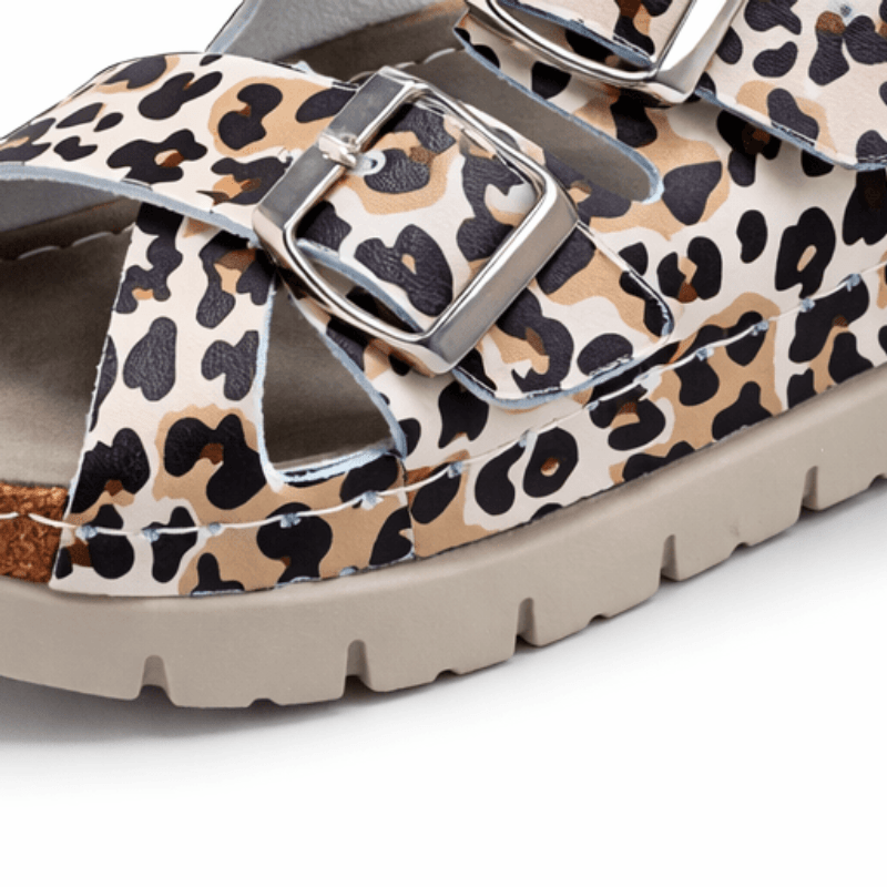 Leopard Sandale sa Dva Remena – Obuća i Papuče – 37 – slika 5