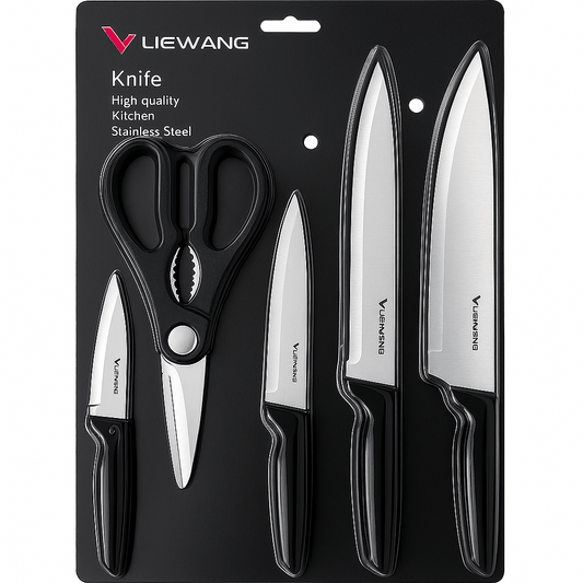 LIEWANG Set Kuhinjskih Noževa - SAMO KLIKNI