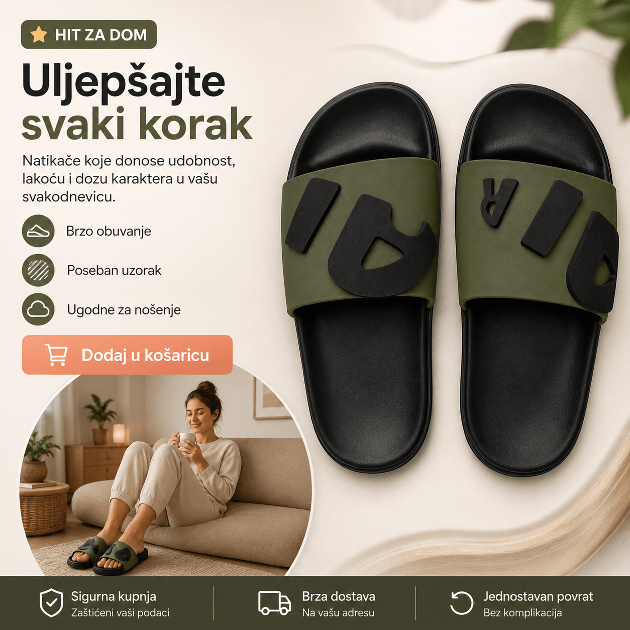 Ljetne Kućne Natikače – – 36 – slika 2