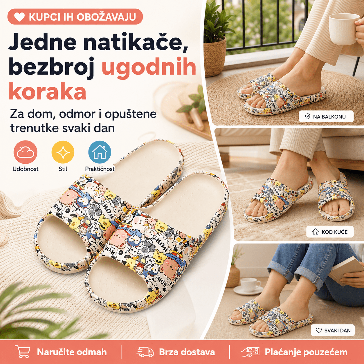 Ljetne Kućne Natikače – – 36 – slika 7