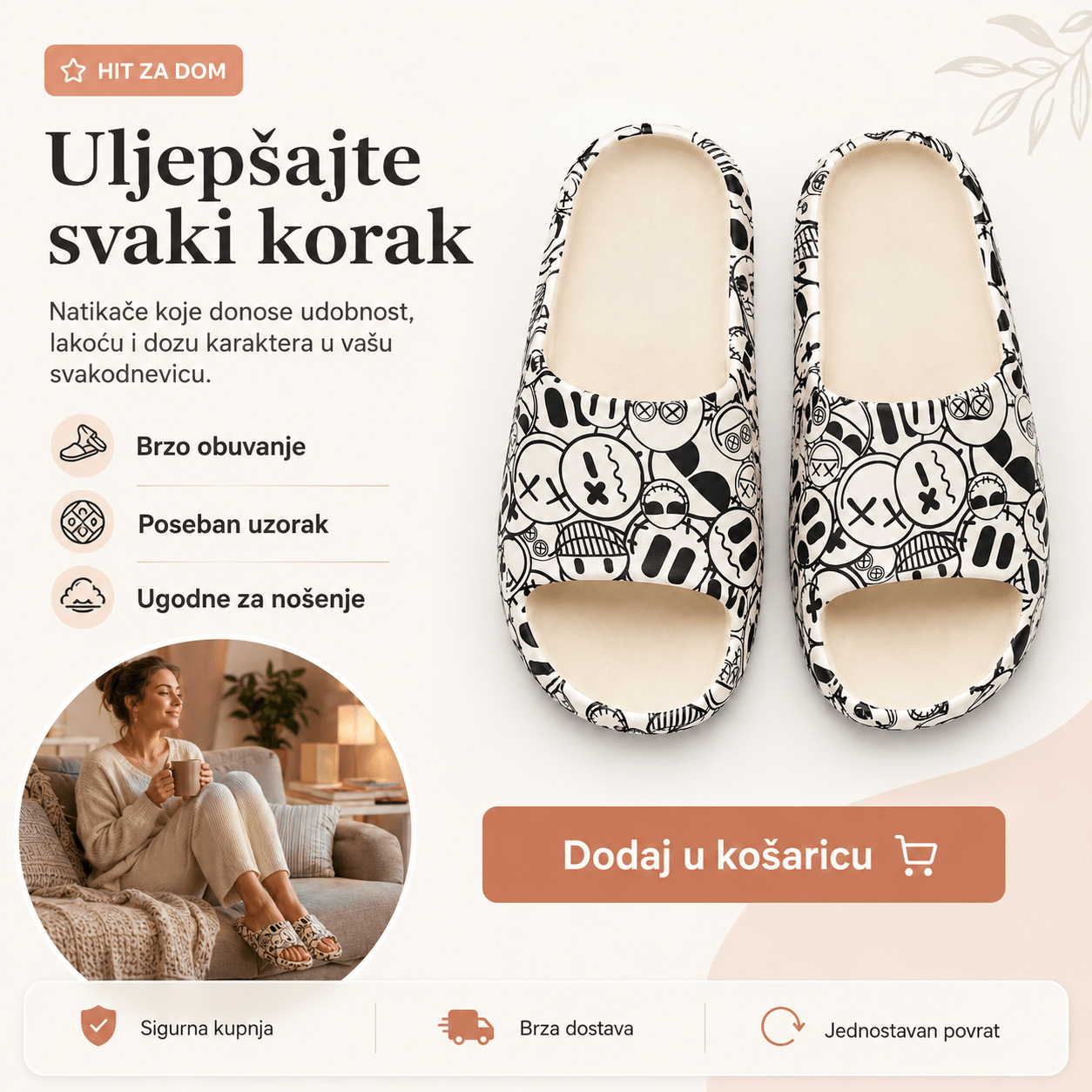 Ljetne Kućne Natikače – – 36 – slika 2
