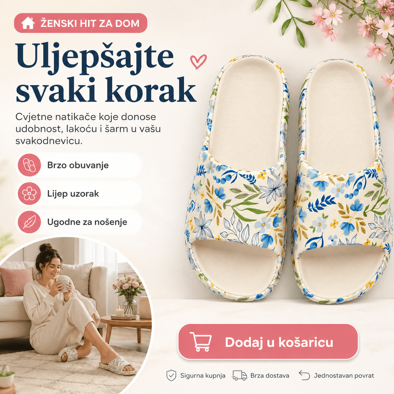 Ljetne Kućne Natikače – – 36 – slika 4
