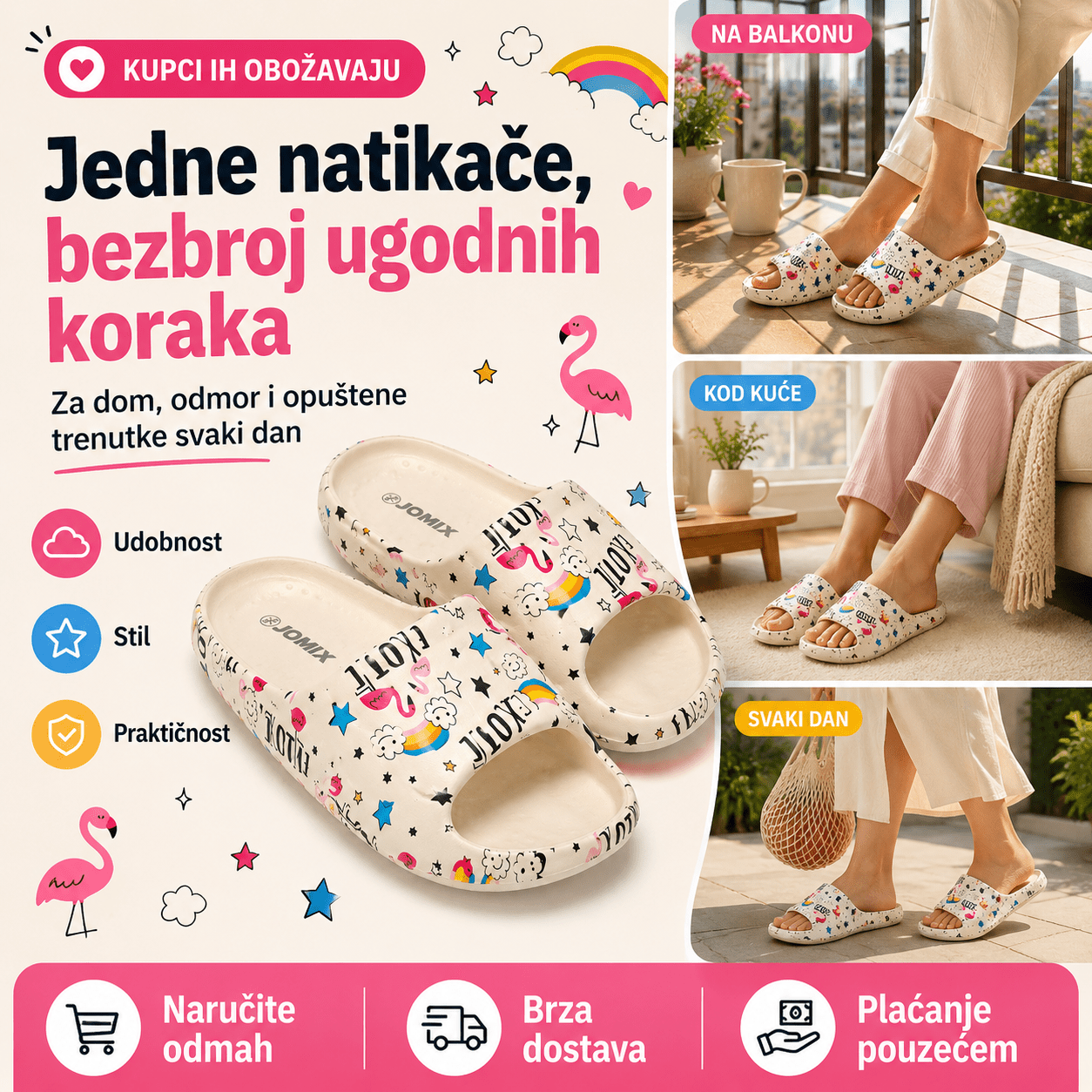 Ljetne Kućne Natikače – – 36 – slika 7