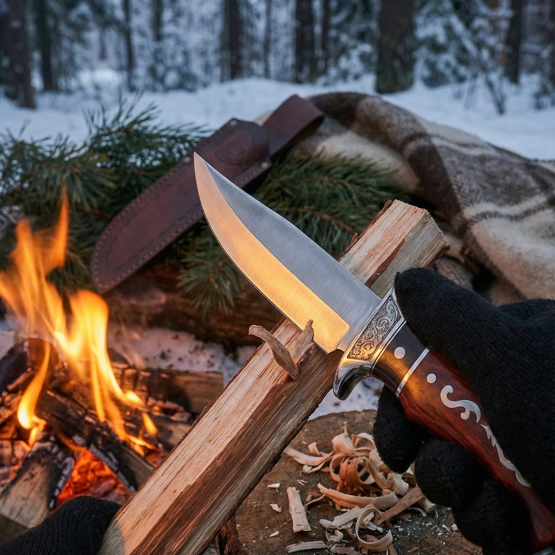 Lovački Nož Crimson Hunter – – – slika 1