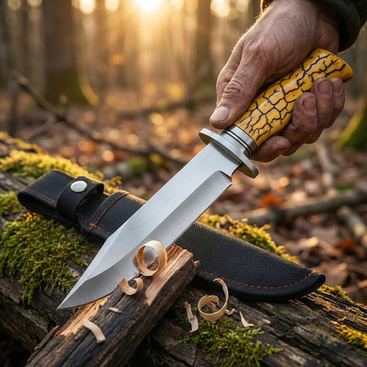 Lovački Nož sa Futrolom "Amazonija" – – – slika 1