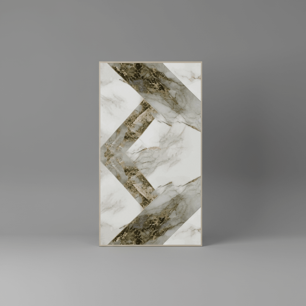 Luksuzna Dekorativna Zidna Ploča s Mramornim Uzorkom 60x120 cm – Zidne obloge – 60x120 cm – slika 1