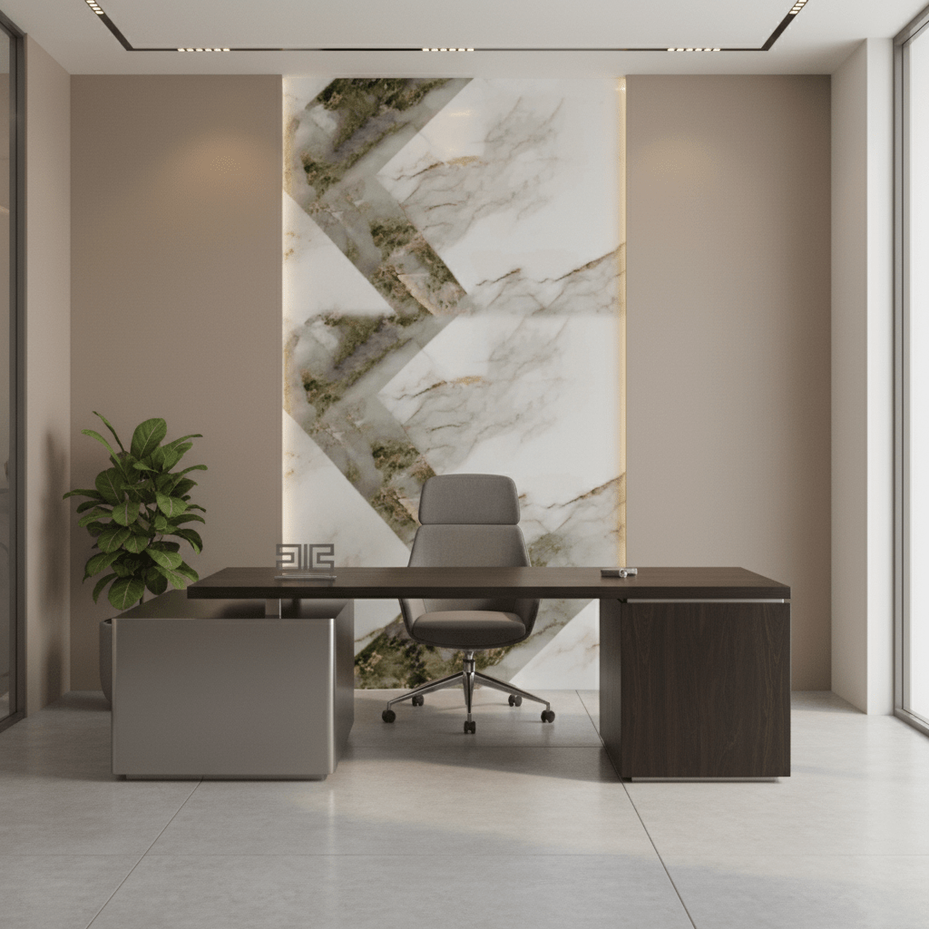 Luksuzna Dekorativna Zidna Ploča s Mramornim Uzorkom 60x120 cm – Zidne obloge – 60x120 cm – slika 4