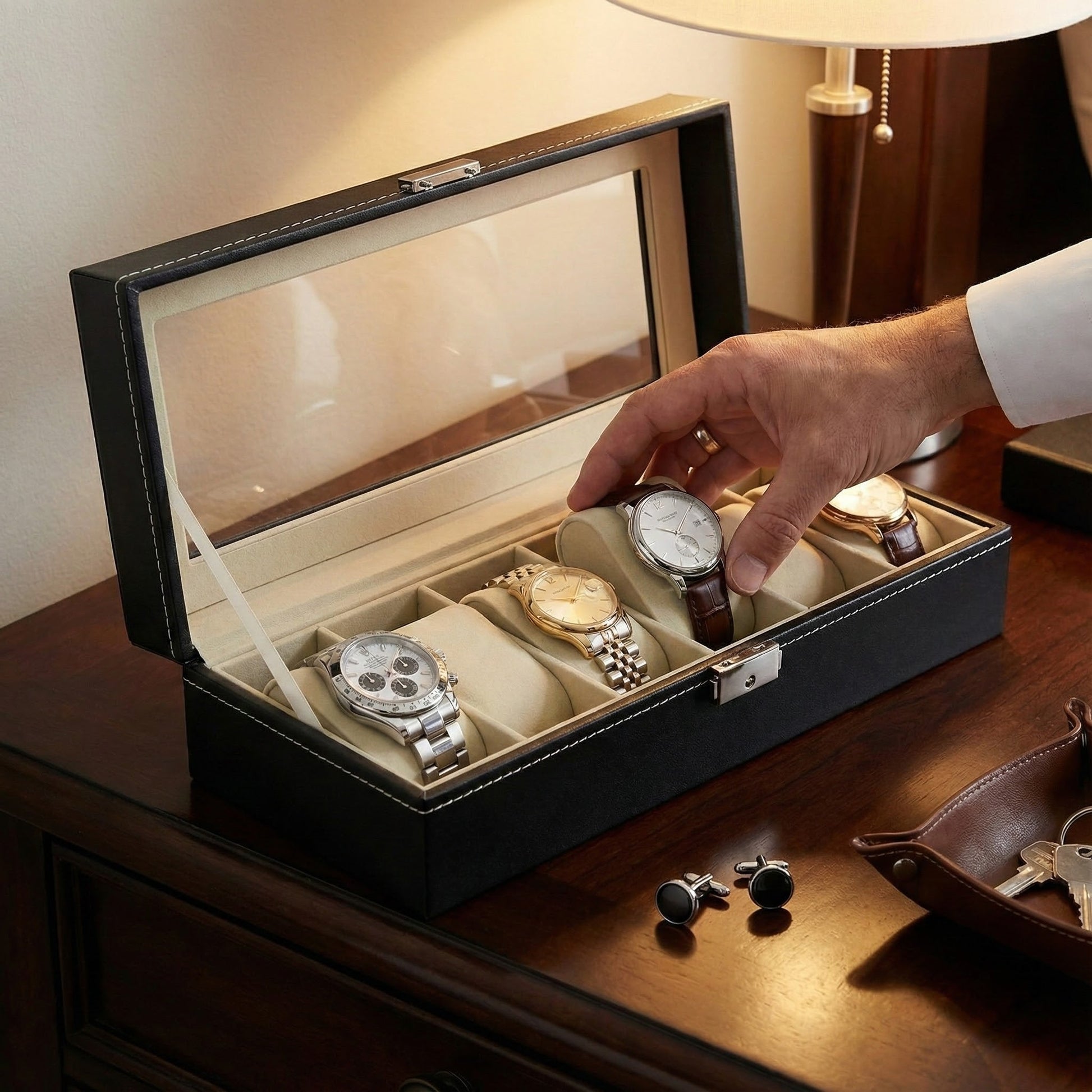 Luksuzna Kutija za Satove - SAMO KLIKNI