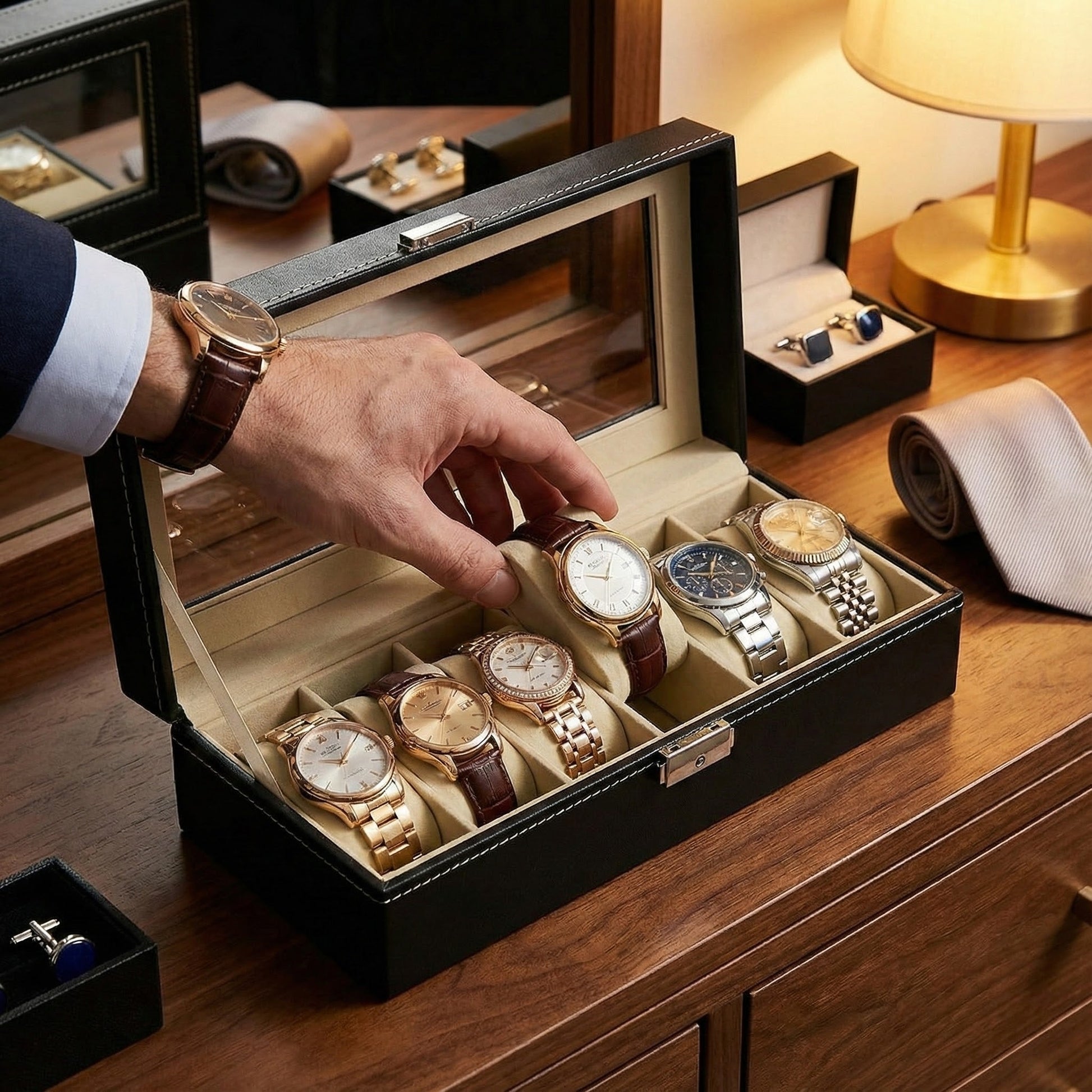Luksuzna Kutija za Satove - SAMO KLIKNI