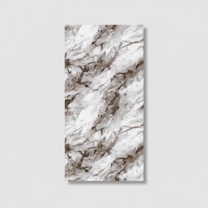 Luksuzna Mramorna Tapeta - Elegancija za Vaš Dom (60x120 cm) – Tapete – 60x120 cm Mramor Bijelo - Smeđa – slika 1