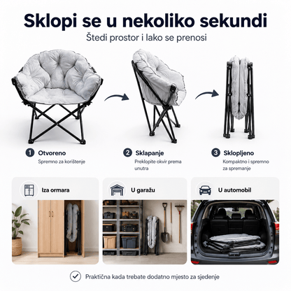 Luksuzna XXL Relax Stolica – – – slika 3