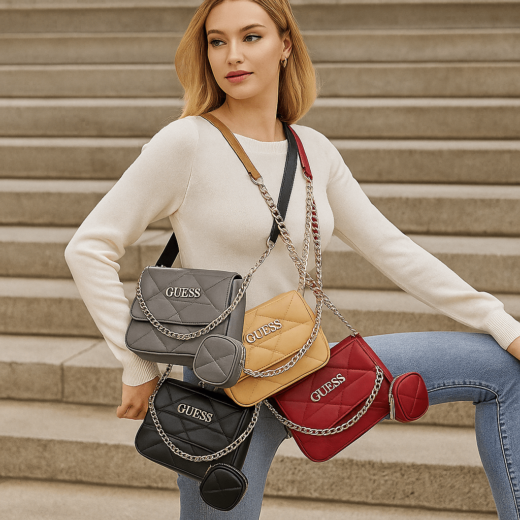 Luksuzna Ženska Torba s Lancem - SAMO KLIKNI