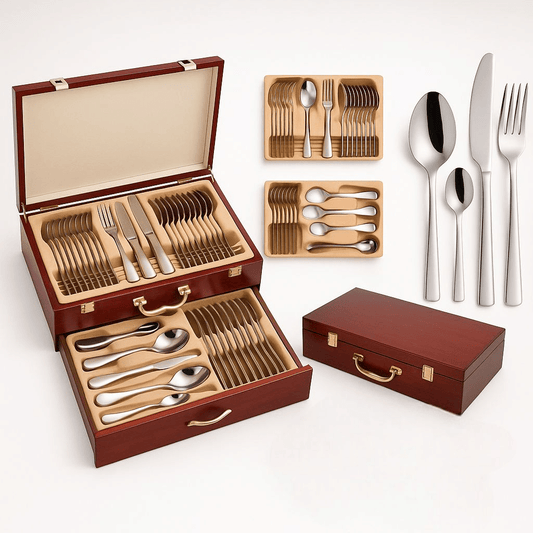 Luksuzni Escajg Set 72/1 u Koferu – – – slika 1
