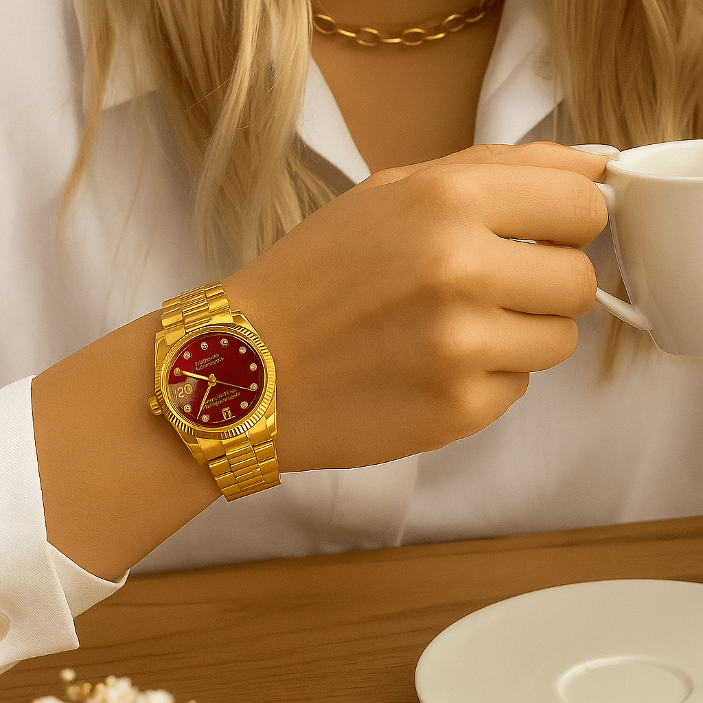 Luksuzni Zlatni Sat - SAMO KLIKNI