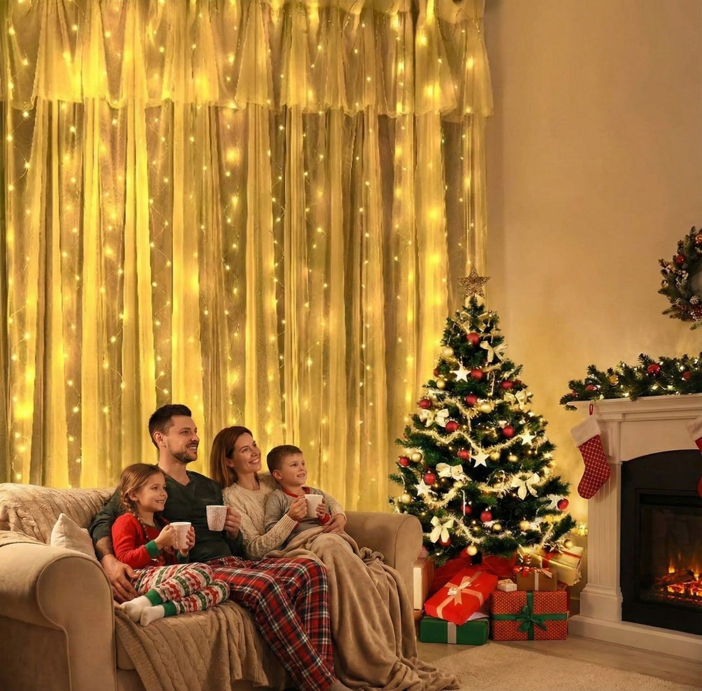 Magična LED zavjesa 3 x 2 metra - SAMO KLIKNI